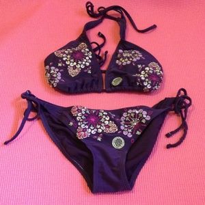 y2k purple Bikini Top & Bottom Set!!!!